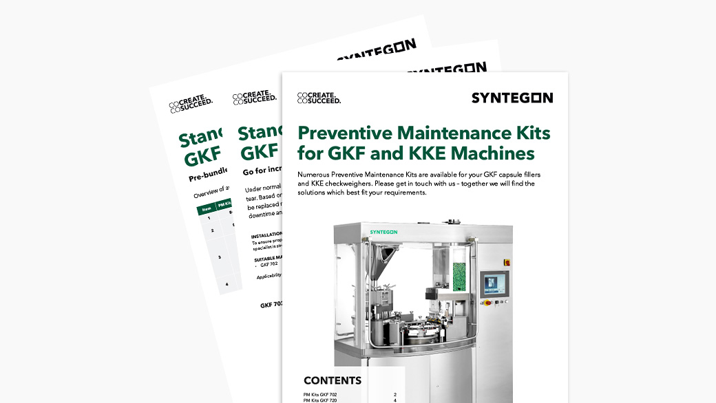 PM Kits <br>Capsule Filling Machines