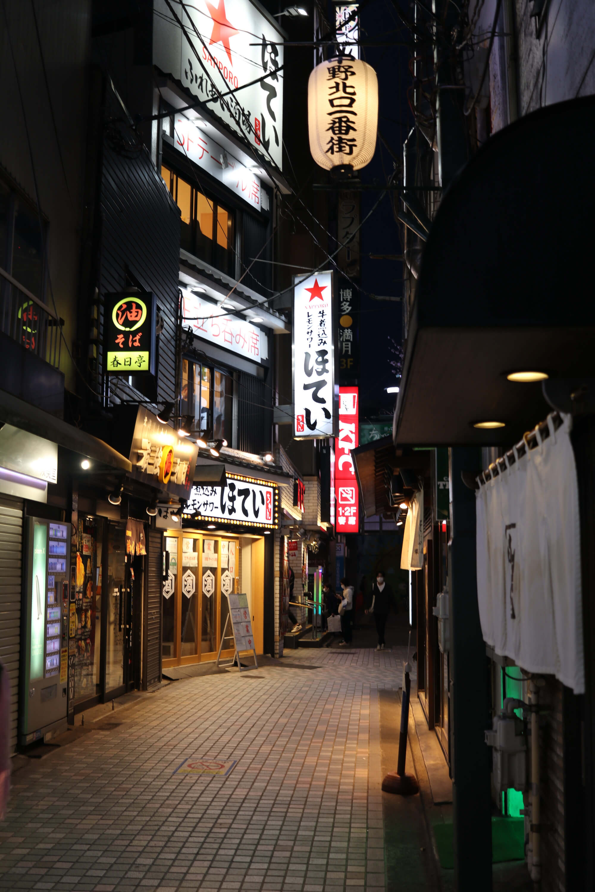 Night street view