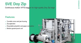 Flexible Doy Zip bagger