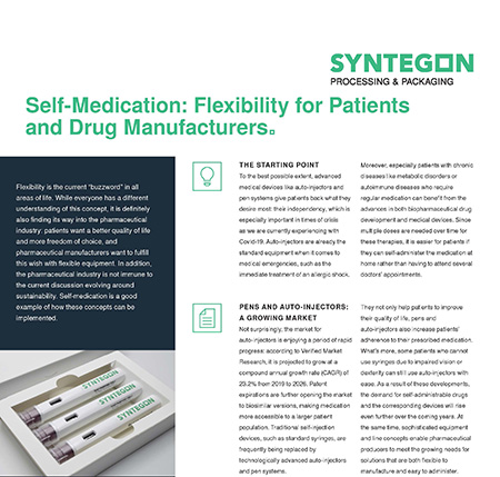 Selbstmedikation: Flexibilität für Patient:innen und Hersteller:innen