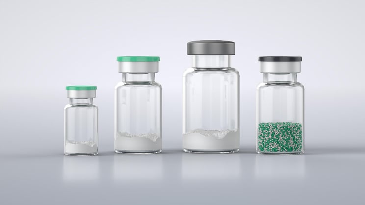 Vial dry