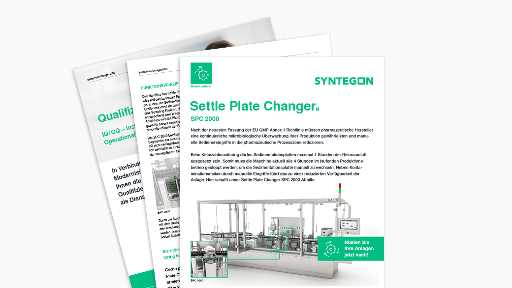 Keimzahlmonitoring: Automatisierter Wechsel Sedimentationplatten