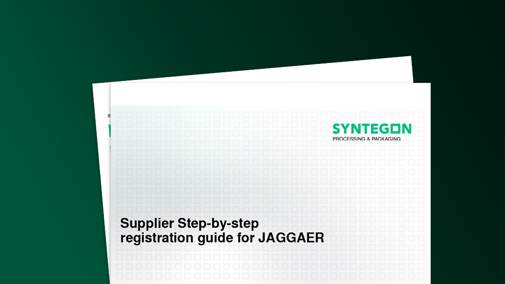 Supplier Step by Step Guide for Registration in Jaggaer Portal