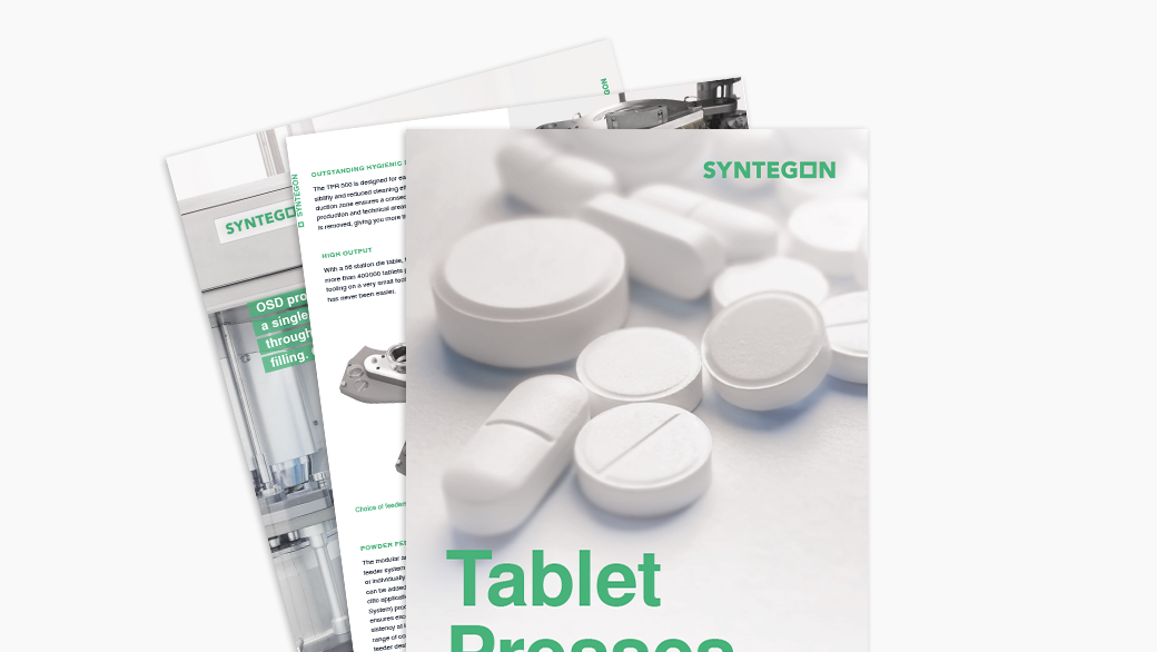 Tablet Press Brochure
