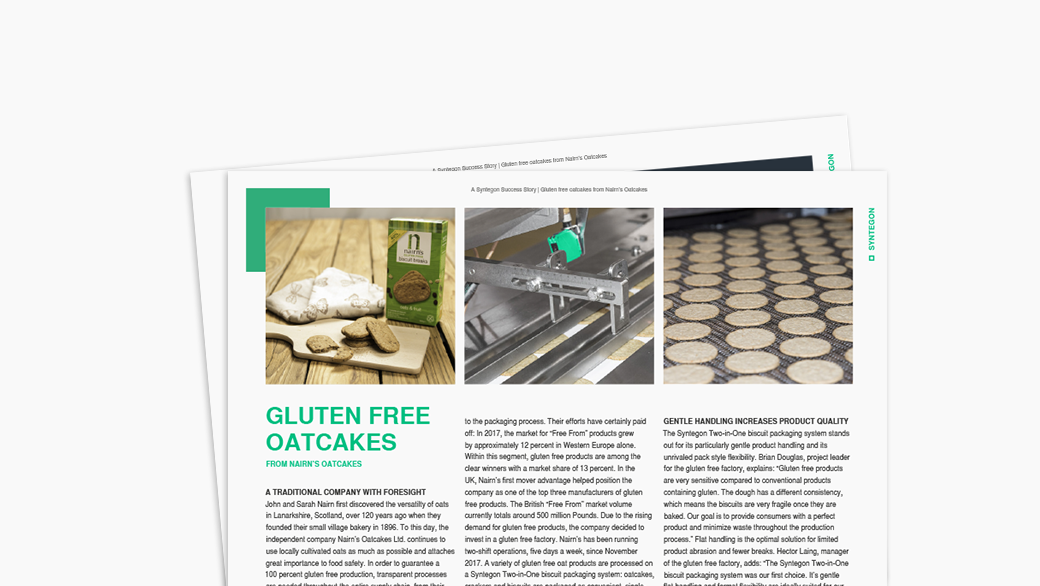Gluten-free packaging excellence: Nairn’s oatcakes success story