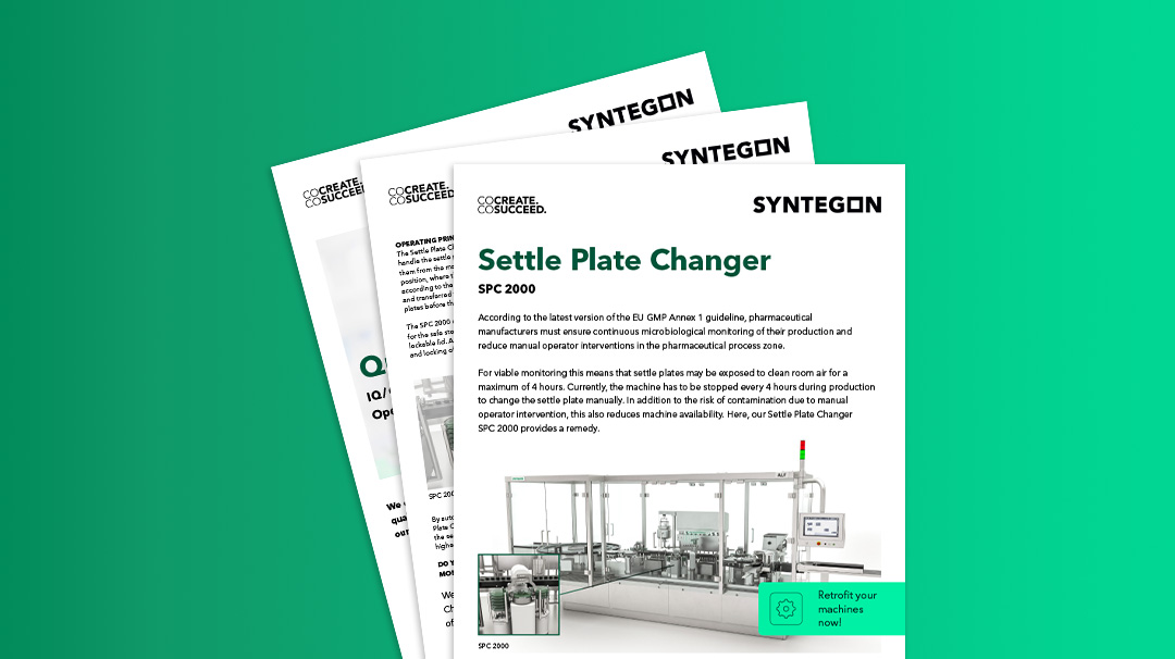 Keimzahlmonitoring: Automatisierter Wechsel Sedimentationsplatten