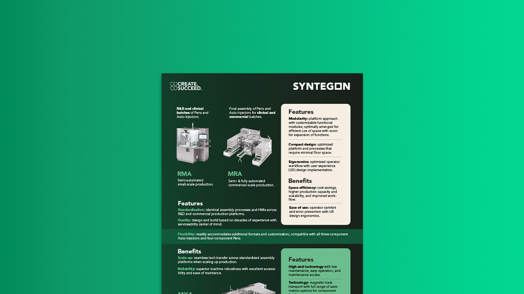 MedTech assembly overview