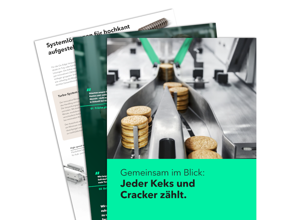 Jeder Keks und Cracker zählt.