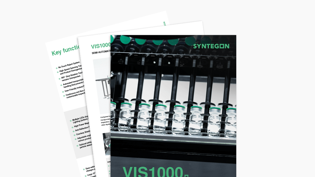 VIS1000: Semi-Automated Vial Inspection